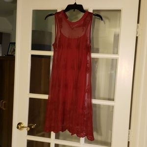 Maroon Cocktail Dress